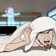 Rusty (with J.J. in hologram alarm-clock form).